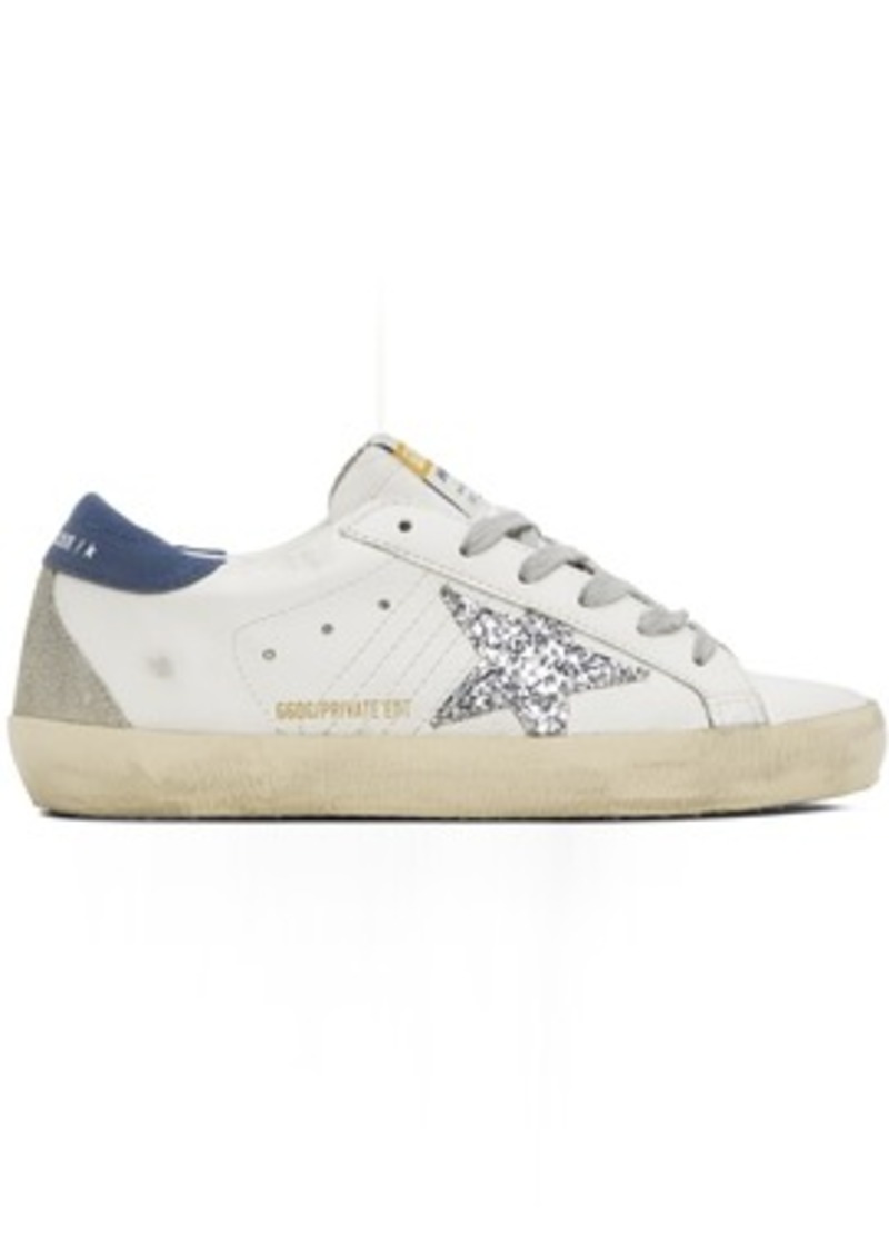 Golden Goose SSENSE Exclusive White Super-Star Sneakers