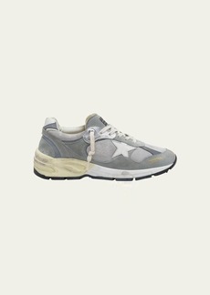 Golden Goose Star Dad Mixed Leather Running Sneakers