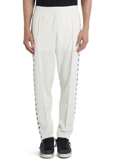 Golden Goose Star Logo Tape Track Pants in Papyrus at Nordstrom