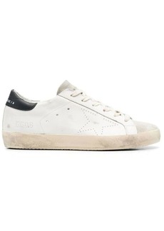 GOLDEN GOOSE Super-Star distressed lace-up sneakers