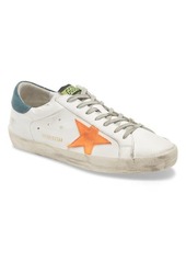 Golden Goose Super Star Sneaker in White Leather/Apricot Star at Nordstrom