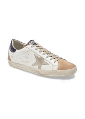 Golden Goose Super Star Sneaker in White Leather/Nude Suede/Ice at Nordstrom