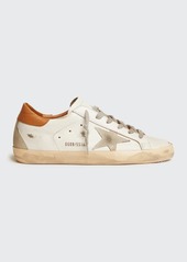 Golden Goose Superstar Bicolor Leather Low-Top Sneakers