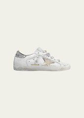Golden Goose Superstar Pearly Glitter Low-Top Sneakers