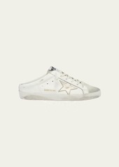 Golden Goose Superstar Sabot Mixed Leather Slide Sneakers