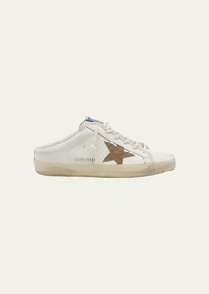Golden Goose Superstar Sabot Mixed Leather Sneakers