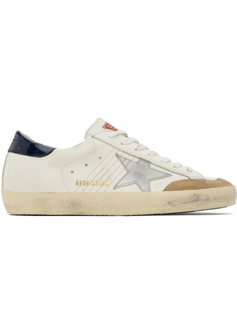 Golden Goose White Super-Star Penstar Sneakers