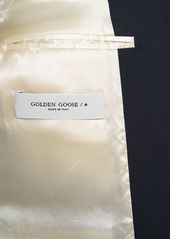 Golden Goose Golden Wool Blend Double Breasted Blazer