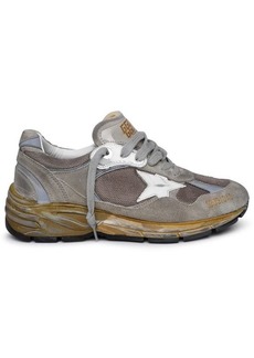 Golden Goose Gray leather blend Running sneakers