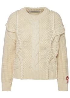 Golden Goose Ivory virgin wool sweater