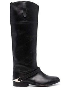 Golden Goose knee-length leather boots