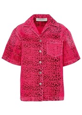 Golden Goose LEOPARD PRINT COTTON SHIRT