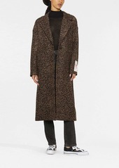 Golden Goose leopard-print oversized coat