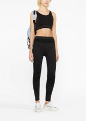 Golden Goose logo-embellished panelled leggings