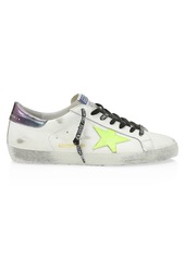 Golden Goose Men's Star Distressed Leather Sneakers