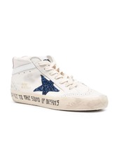 Golden Goose Mid Star lace-up sneakers