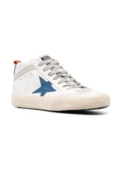 Golden Goose Mid-Star panelled sneakers