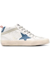 Golden Goose Mid-Star panelled sneakers