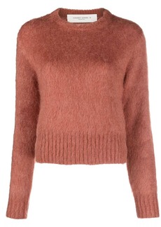 Golden Goose mohair-blend cropped sweater