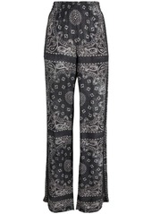 Golden Goose paisley-print wide-leg trousers