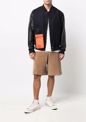 Golden Goose panelled varsity jacket