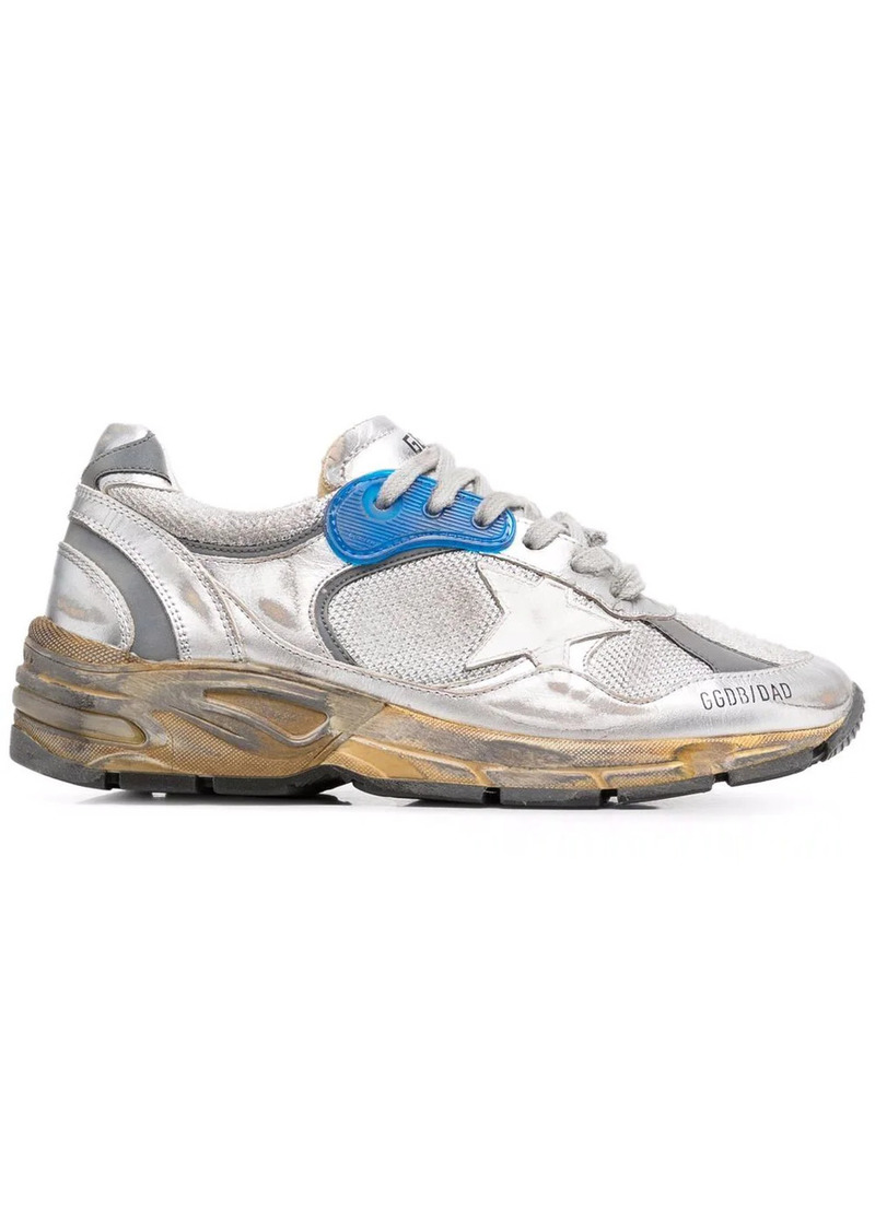 Golden Goose Running Sole distressed-effect sneakers