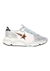 Golden Goose Running Sole Glitter Sneakers