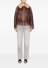 Golden Goose shearling leather jacket