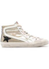 Golden Goose Slide leather sneakers