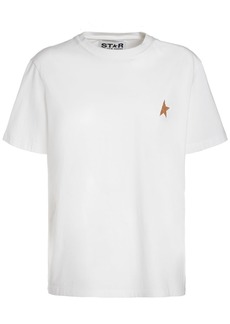 Golden Goose Star Cotton Jersey T-shirt