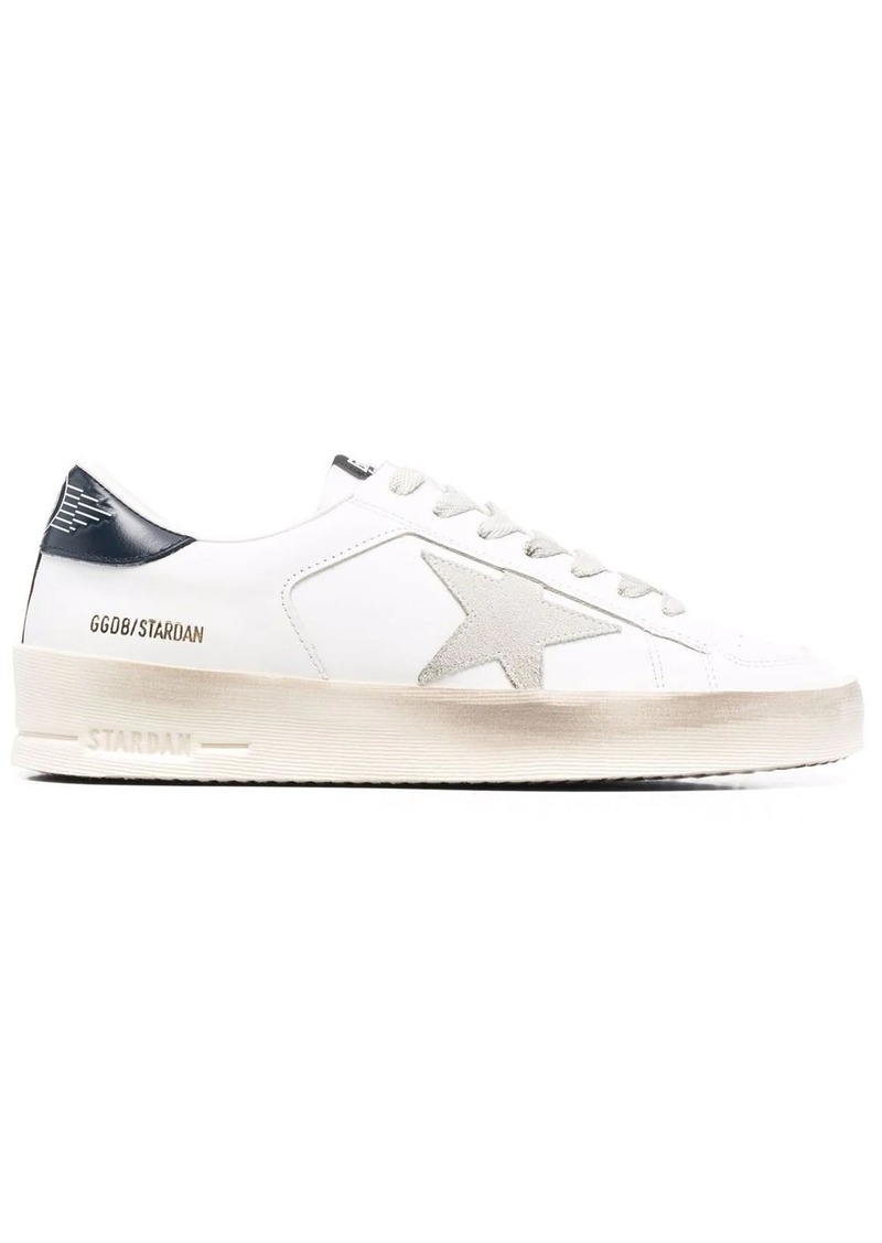 Golden Goose star-patch lace-up sneakers