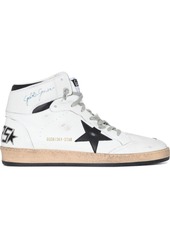 Golden Goose star-patch lace-up sneakers