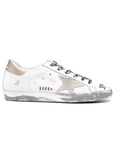 Golden Goose Super-Star Love print sneakers