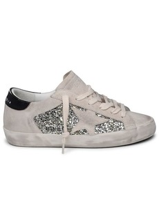 Golden Goose TWO-COLOR LEATHER SUPER-STAR SNEAKERS