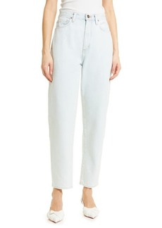 Goldsign The Peg High Waist Tapered Straight Leg Jeans in Myres at Nordstrom