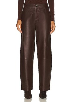 GOLDSIGN Trey Leather Trouser