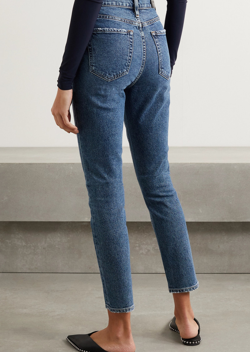 goldsign high rise slim jeans