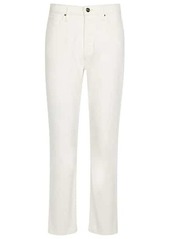 Goldsign High-rise straight jeans