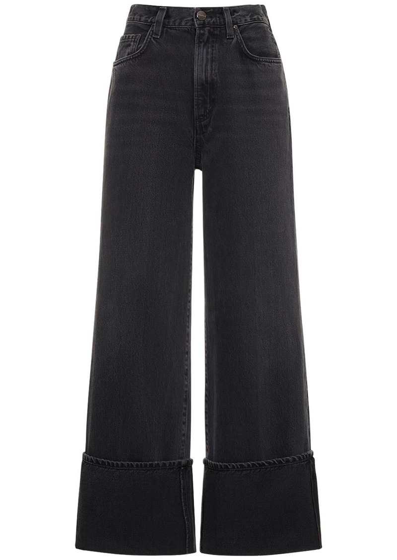 Goldsign The Astley High Rise Wide Denim Jeans