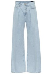 Goldsign The Wide Leg mid-rise jeans