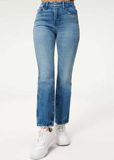 Good American Curve Straight Jeans In Indigo