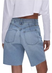 Good American Denim Bermuda Shorts