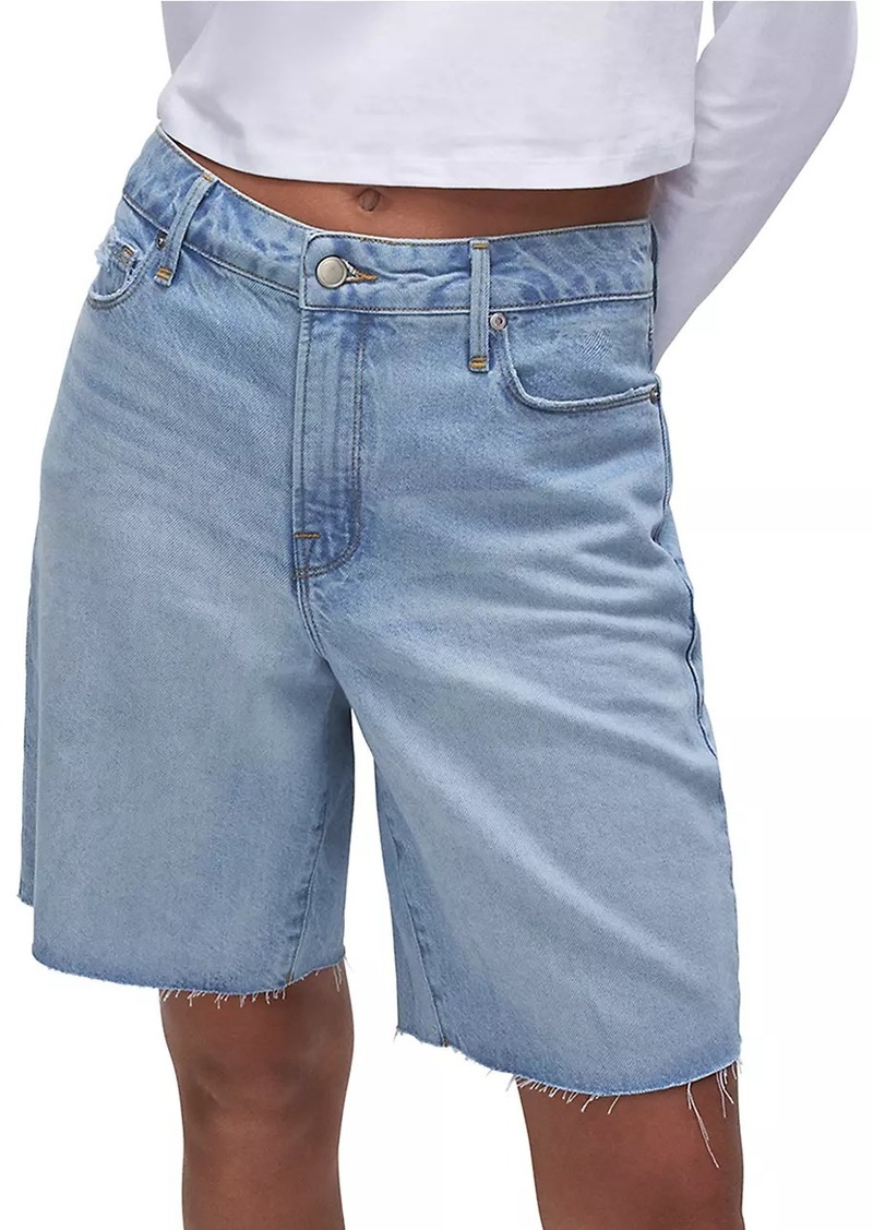 Good American Denim Bermuda Shorts