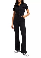 Good American Fit For Success Bootcut Jumpsuit