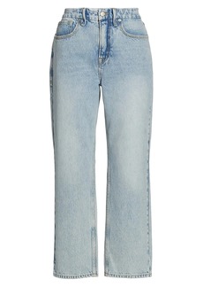Good American Good '90s Duster High-Rise Jeans