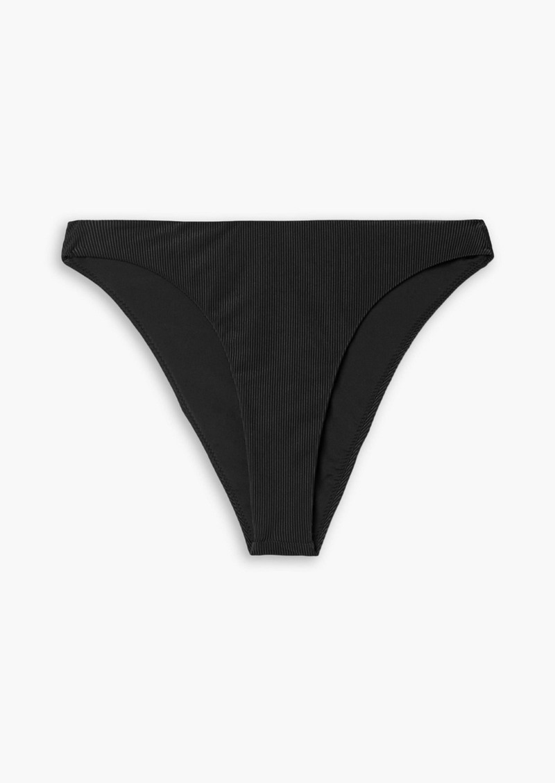 Good American - Better Cheeky ribbed bikini briefs - Black - 3