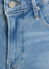Good American - Frayed denim shorts - Blue - 24