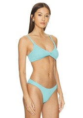 Good American Always Fits Twist Bikini Top