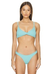 Good American Always Fits Twist Bikini Top