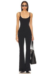 Good American Compression Terry Scoop Jumpsuit